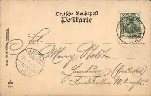 Wappen Ak Wolfhagen in Hessen, Rathaus