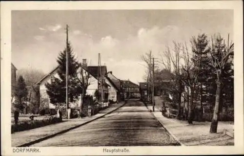 Ak Dorfmark Bad Fallingbostel Lüneburger Heide, Hauptstraße