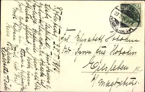 Ak Rotenburg in Hannover Rotenburg an der Wümme, Bahnhofstraße