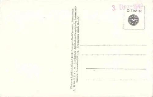 Ak Weißenberg in Sachsen, Fliegeraufnahme