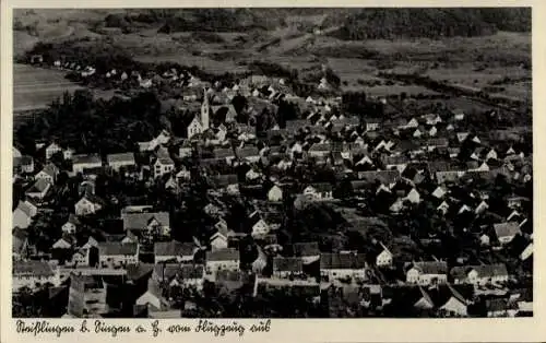 Ak Steißlingen im Hegau Baden, Fliegeraufnahme