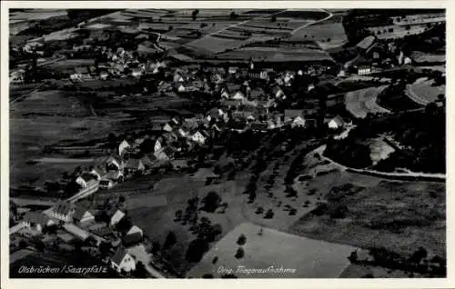 Ak Olsbrücken in der Pfalz, Fliegeraufnahme