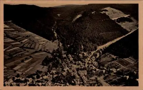 Ak Rauenstein in Thüringen, Fliegeraufnahme