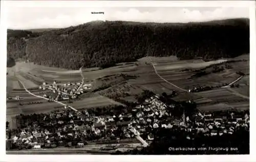 Ak Oberkochen Württemberg, Fliegeraufnahme