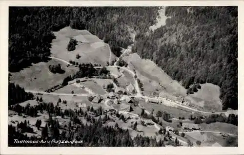 Ak Au Todtmoos im Schwarzwald, Fliegeraufnahme, Heereserholungsheim