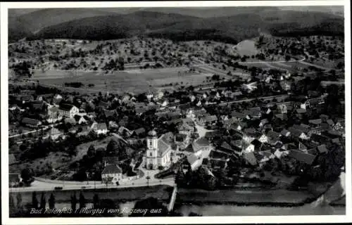 Ak Bad Rotenfels Gaggenau im Murgtal Baden, Fliegeraufnahme, Turm