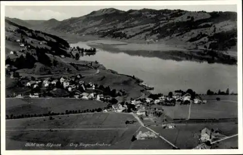 Ak Bühl am Alpsee Immenstadt im Allgäu, Fliegeraufnahme