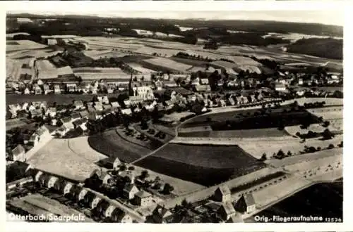 Ak Otterbach in der Pfalz, Fliegeraufnahme