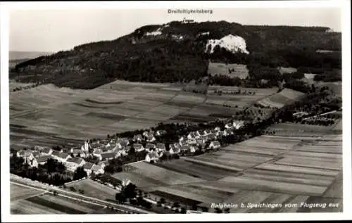 Ak Balgheim in Württemberg, Fliegeraufnahme, Dreifaltigkeitsberg