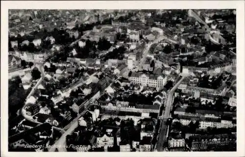 Ak Freiberg in Sachsen, Fliegeraufnahme