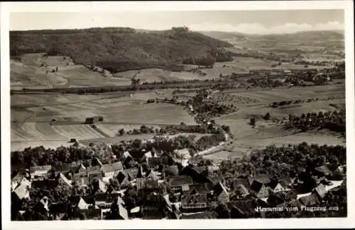 Ak Hessental Schwäbisch Hall in Württemberg, Fliegeraufnahme