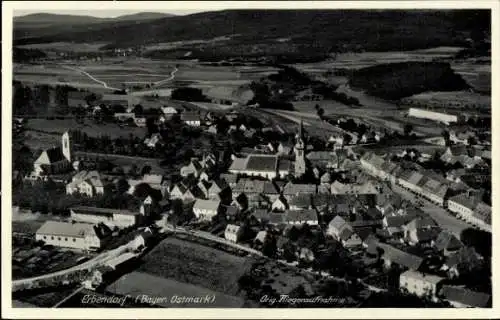 Ak Erbendorf in der Oberpfalz, Fliegeraufnahme