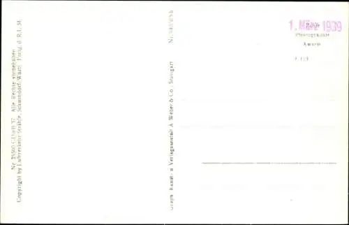 Ak Aitrach in Württemberg, Fliegeraufnahme