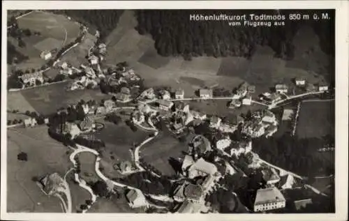 Ak Todtmoos im Hochschwarzwald, Fliegeraufnahme