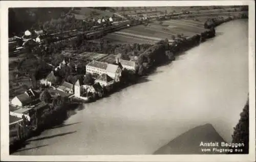 Ak Beuggen Rheinfelden in Baden, Fliegeraufnahme, Anstalt Beuggen