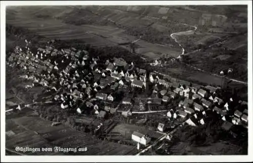 Ak Güglingen in Württemberg, Fliegeraufnahme