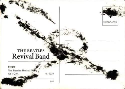 Ak Musikgruppe The Beatles Revival Band, Gruppenbild, Autogramme