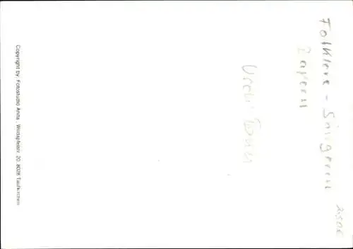 Ak Sängerin Uschi Bauer, Portrait, Autogramm