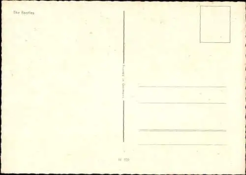 Ak Musikgruppe The Beatles, John, Paul, George, Ringo, Portrait