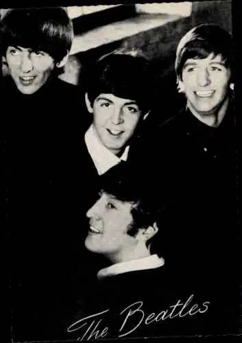 Ak Musikgruppe The Beatles, John, Paul, George, Ringo