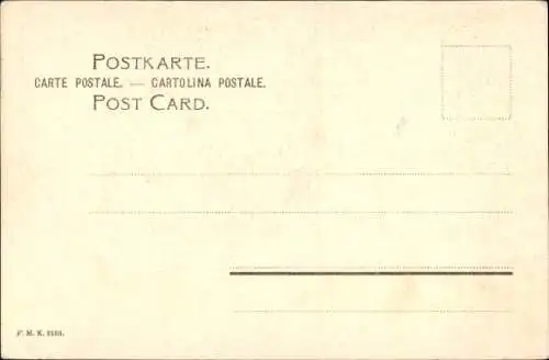 Litho Lohengrin, No. 2, Szene, Schwan