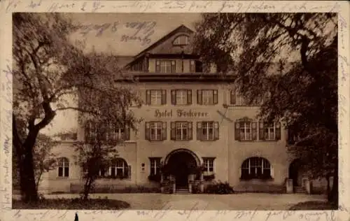 Ak Freilassing in Oberbayern, Bahnhof-Hotel, Hotel Föckerer