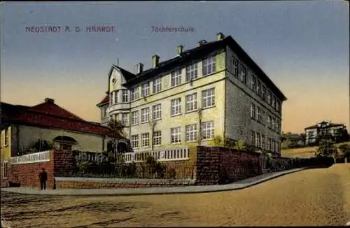 Ak Neustadt an der Haardt Neustadt an der Weinstraße, Töchterschule