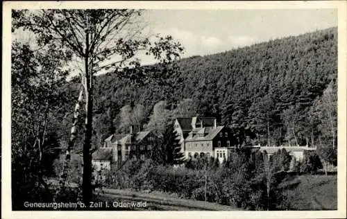 Ak Zell Bad König im Odenwaldkreis Hessen, Genesungsheim