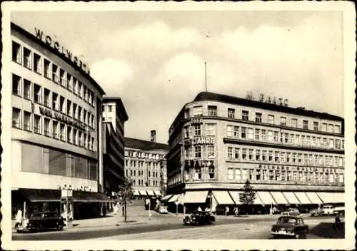 Ak Bochum, Geschäftshäuser, Massenbergstraße