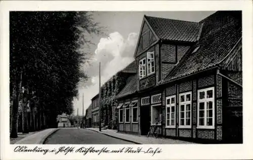 Ak Oldenburg in Holstein, Markt-Cafe