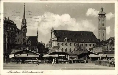 Ak München, Viktualienmarkt