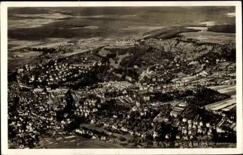 Ak Coburg in Oberfranken, Luftbild