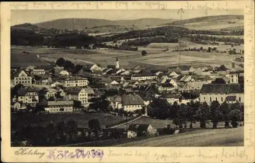 Ak Bad Kötzting im Bayerischen Wald, Panorama