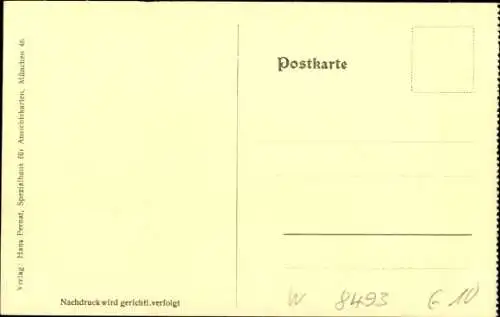 Ak Bad Kötzting im Bayerischen Wald, Reitenberg, Kühe