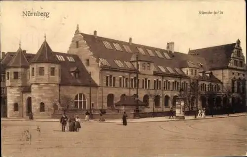 Ak Nürnberg in Mittelfranken, Künstlerheim