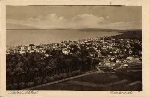 Ak Ostseebad Ahlbeck auf Usedom, Gesamtansicht