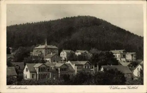 Ak Friedrichroda im Thüringer Wald, Villen am Gottlob