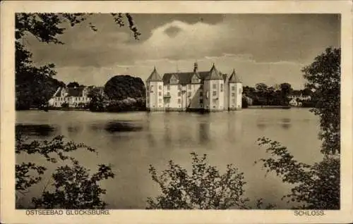 Ak Glücksburg an der Ostsee, Schloss