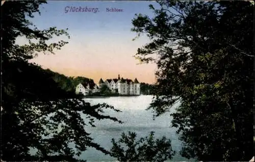 Ak Glücksburg an der Ostsee, Schloss