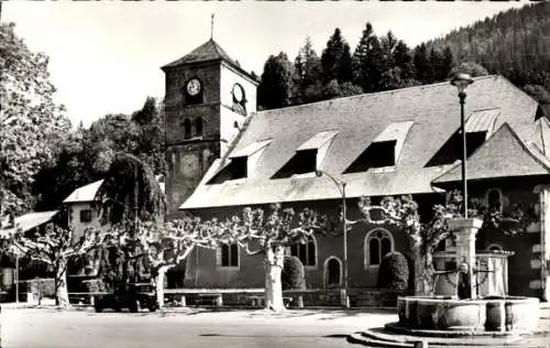 Ak Samoëns Haute Savoie, Kirche