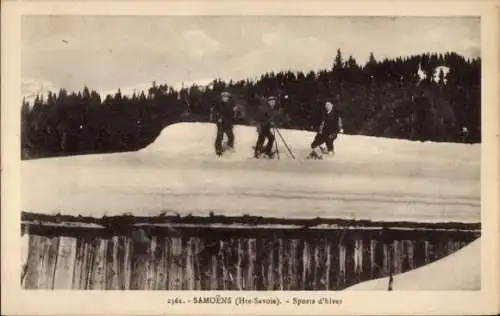 Ak Samoëns Haute Savoie, Sports d'hiver