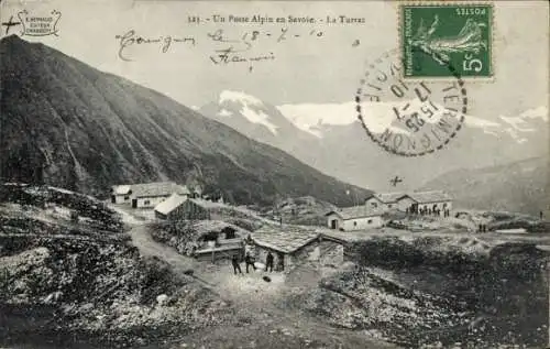 Ak Savoie, La Turraz, Un Poste Alpin en Savoie