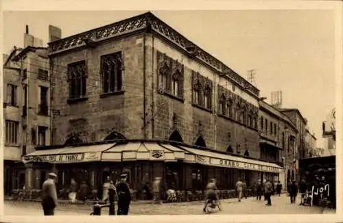 Ak Perpignan Pyrénées Orientales, la Loge, Rue des Marchands