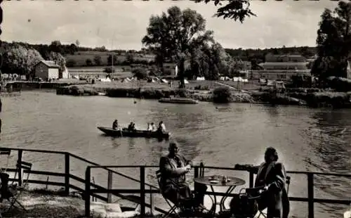 Ak Dampmart Seine et Marne, La marne