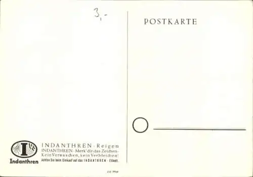 Künstler Ak Jüttner, W., Tanzende Kinder, Reklame, Indanthren-Reigen