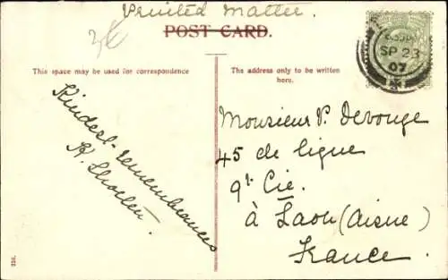 Ak Margate Kent England, Hafen, Leuchtturm