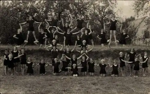 Foto Ak Erinnerung an das Schauturnen 1927