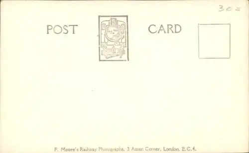 Ak Britische Eisenbahn, Brookhouse, Dampflok