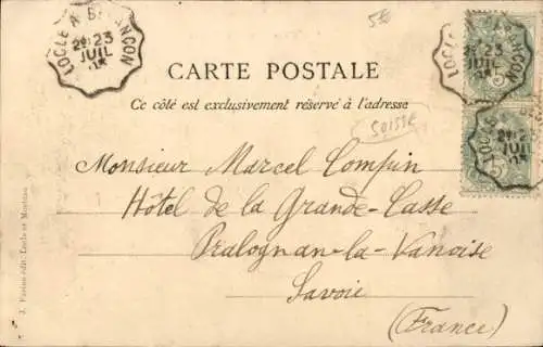 Ak Kanton Neuenburg Neuchatel, Le Col des Roches