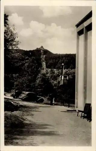 Ak Ještěd Jeschken Region Reichenberg, Hotel, Seilbahn